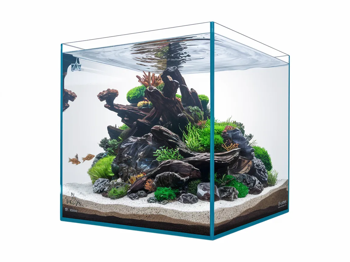 Preorder Rimless 1Feet Cube Aquarium