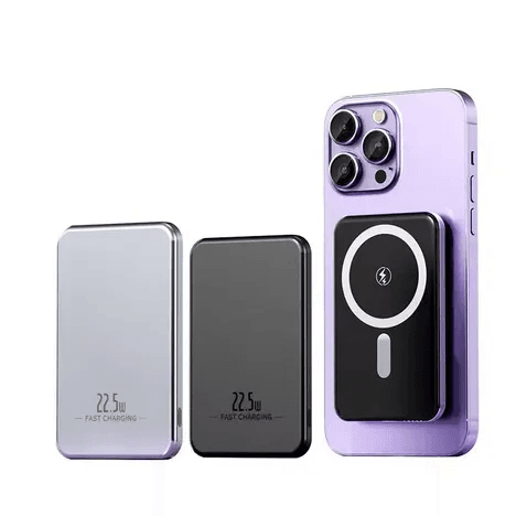 Magnetic Wireless Power Bank, 10000mAh with 20W PD Charging
