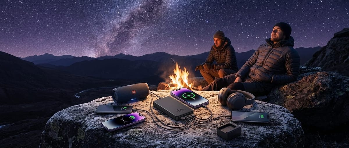 Magnetic Wireless Power Bank 10000mAh with 20W PD Charging